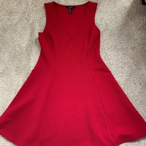 Red Skater Dress